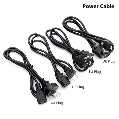 गुणवत्ता  IEC Female AC Power Extension Cord OEM 6A 250V Camera Power Cable फैक्टरी